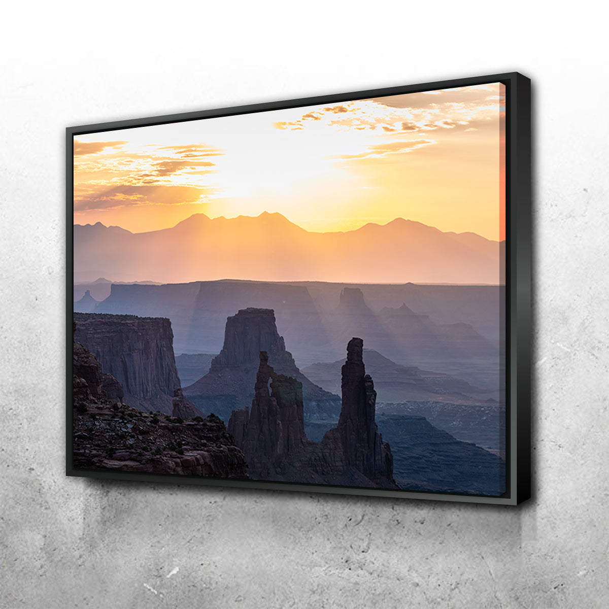 Colored Canyons Wall Art