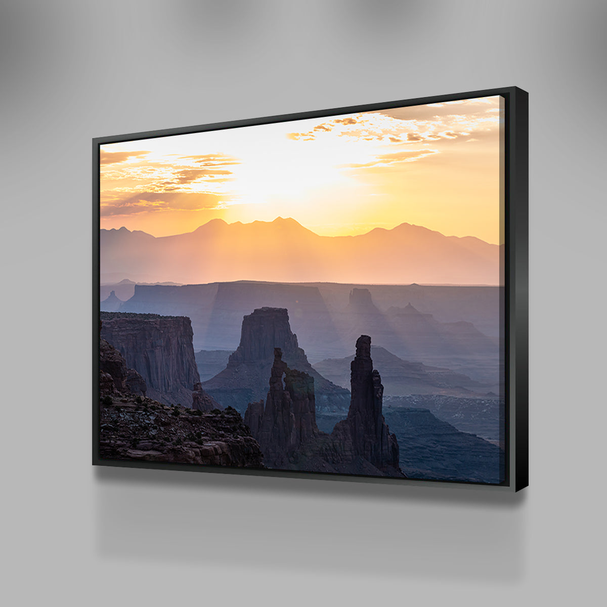 Colored Canyons Wall Art