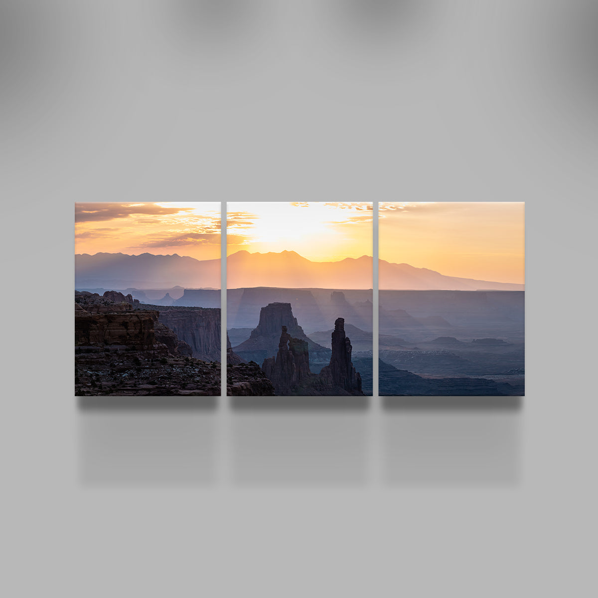 Colored Canyons Wall Art