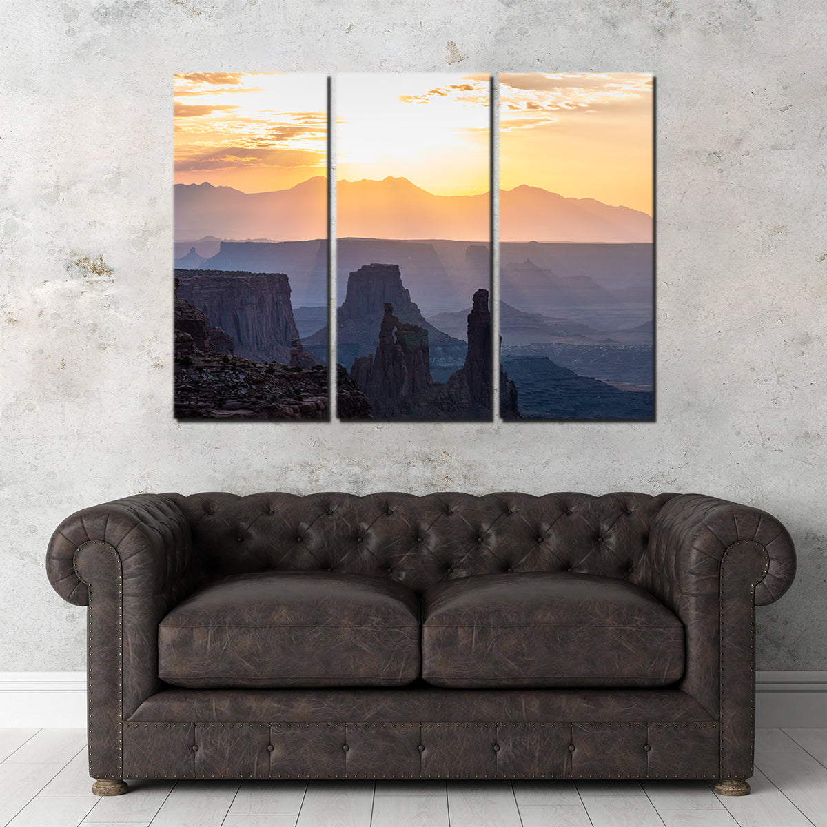 Colored Canyons Wall Art