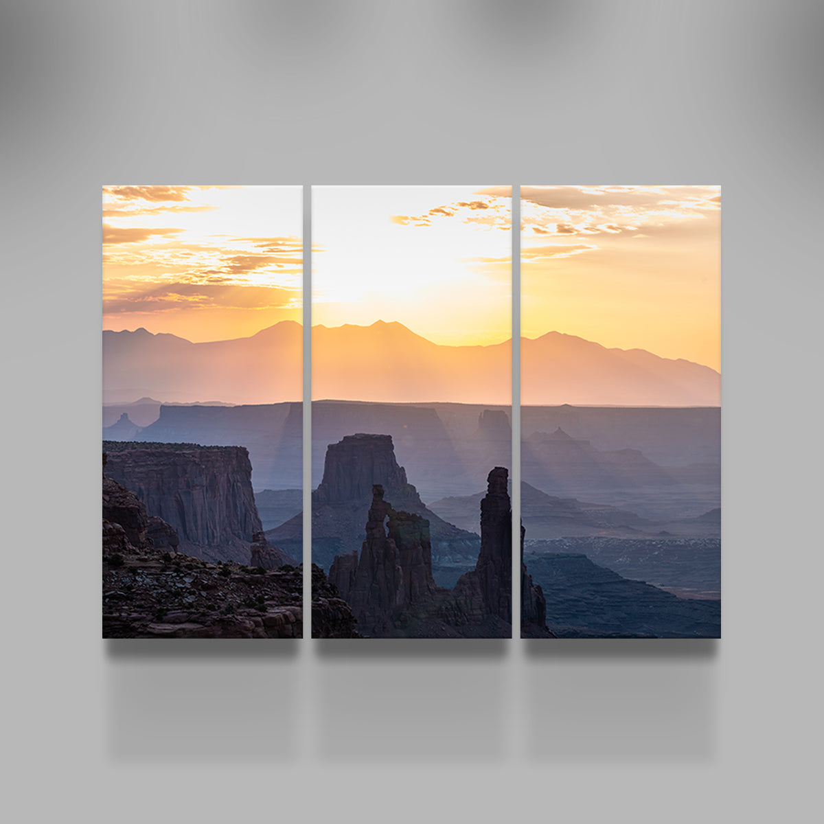 Colored Canyons Wall Art