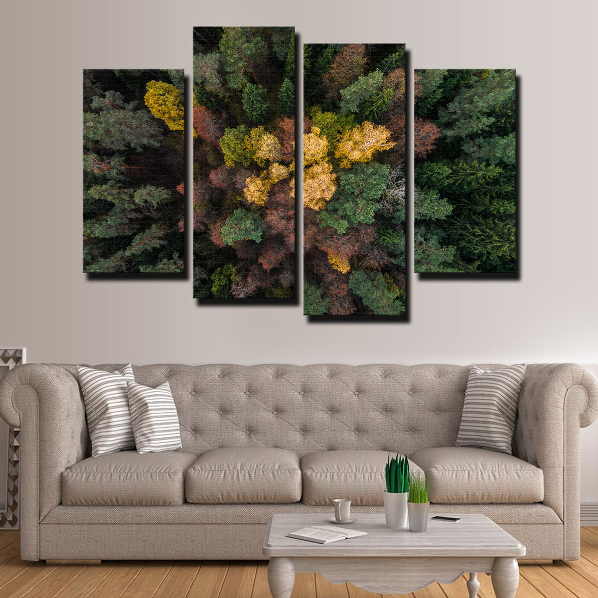 Colorful Canopy Wall Art