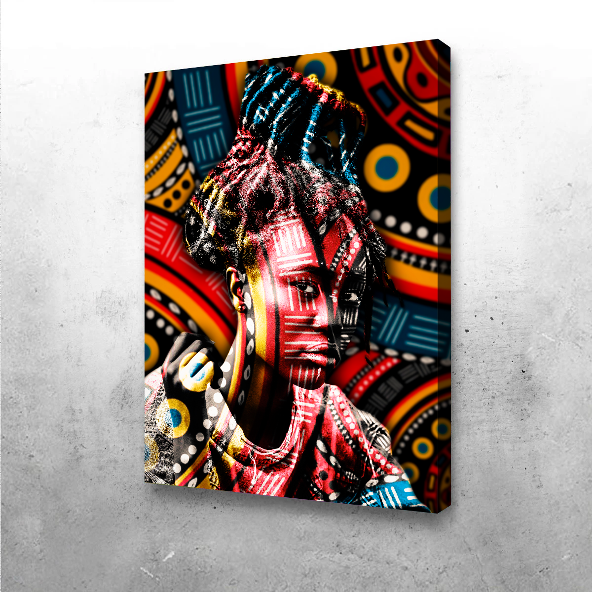 Colorful-Portrait Wall Art