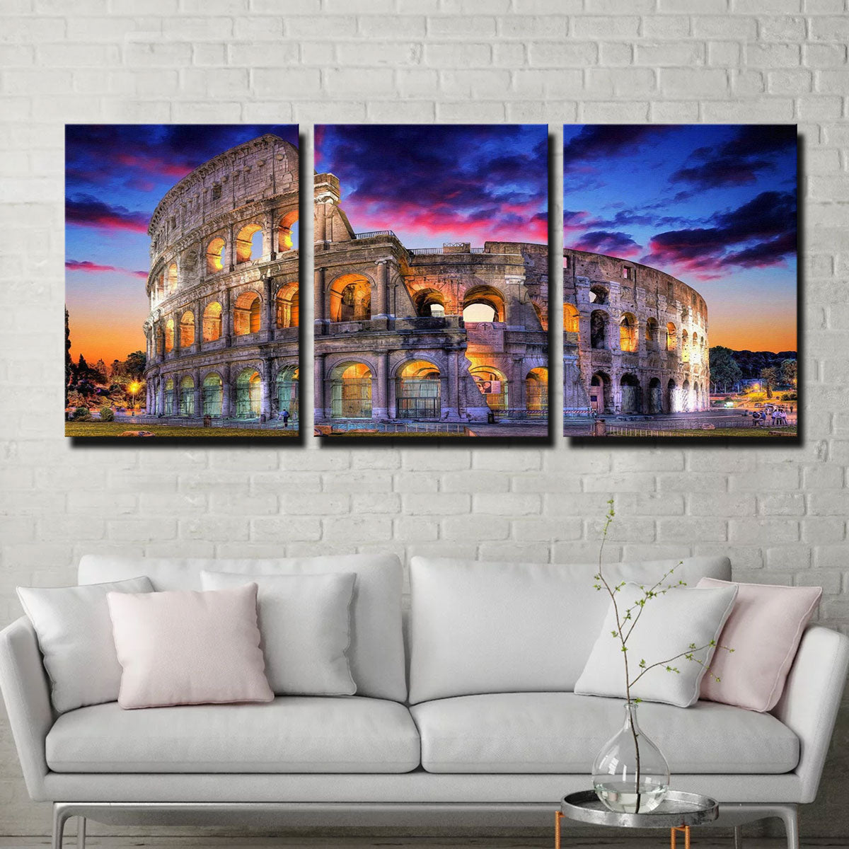 Colosseum Canvas Set