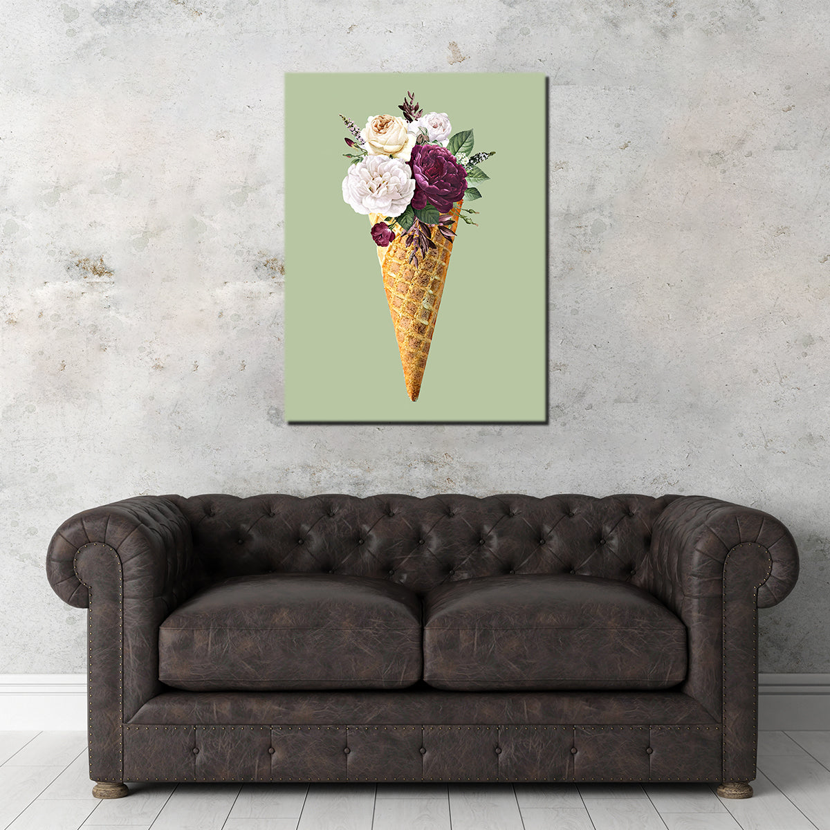 Cone Flower Canvas Art Wall Art
