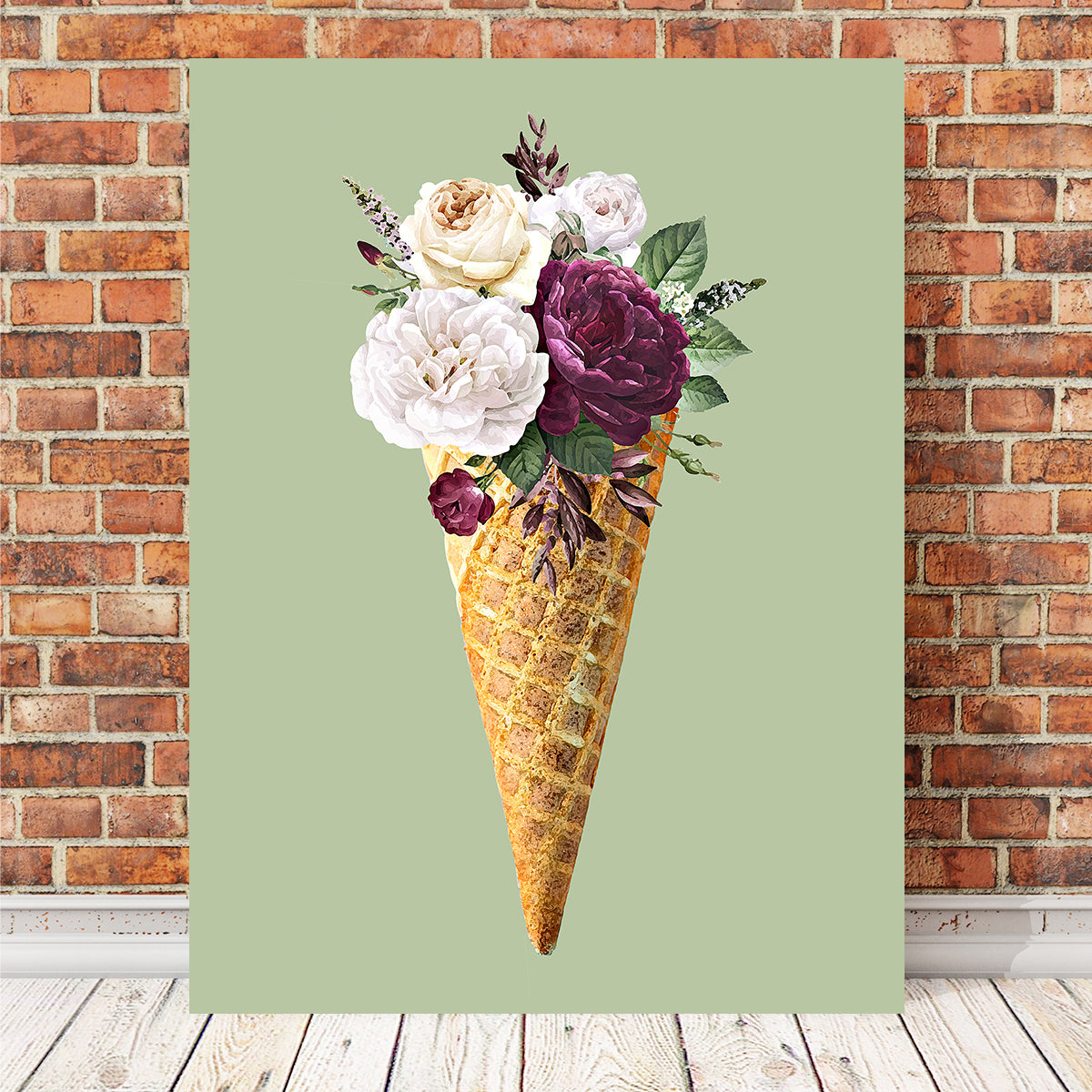 Cone Flower Canvas Art Wall Art