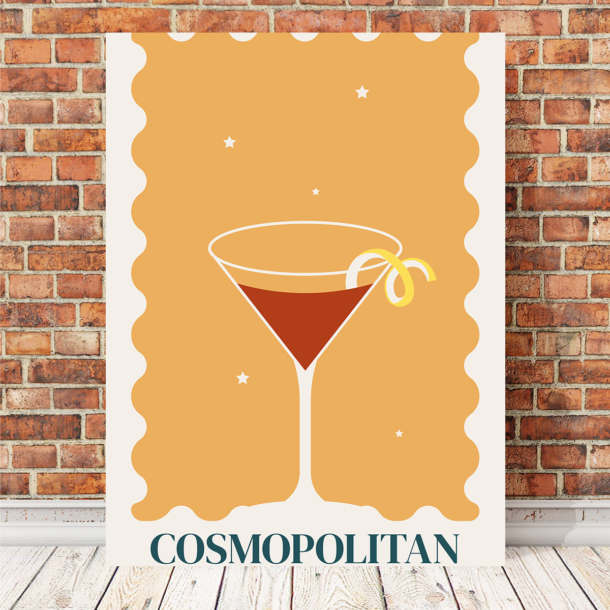 Cosmopolitan Retro Style Wall Art