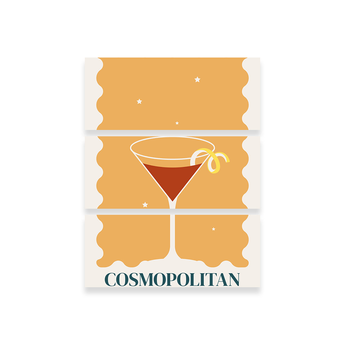 Cosmopolitan Retro Style Wall Art