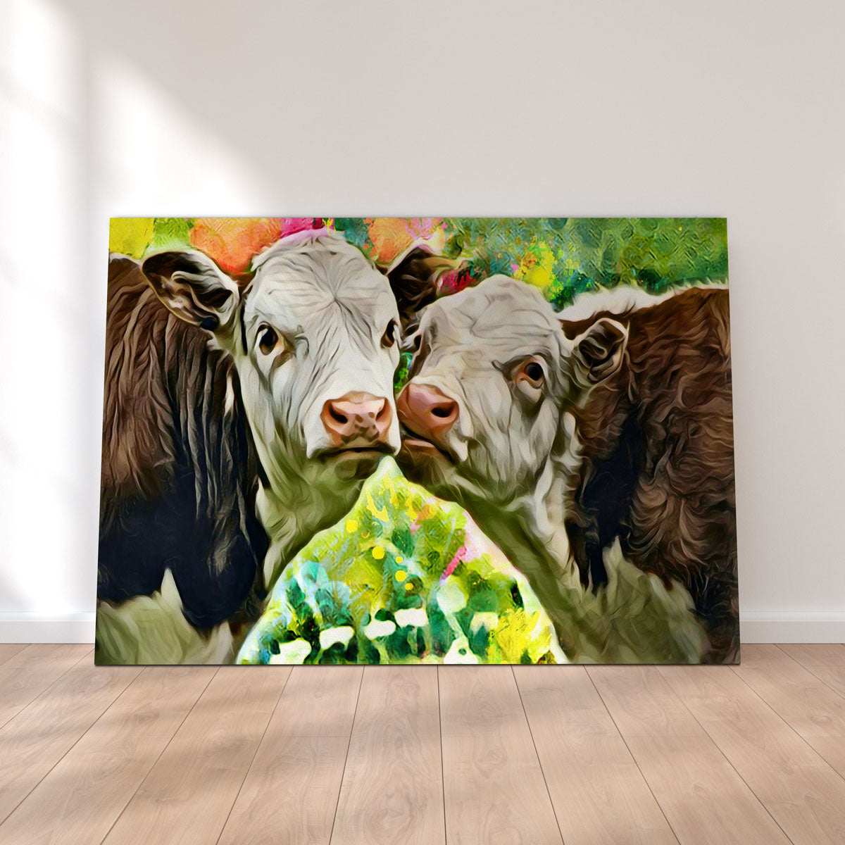 Cows Abstract Wall Art