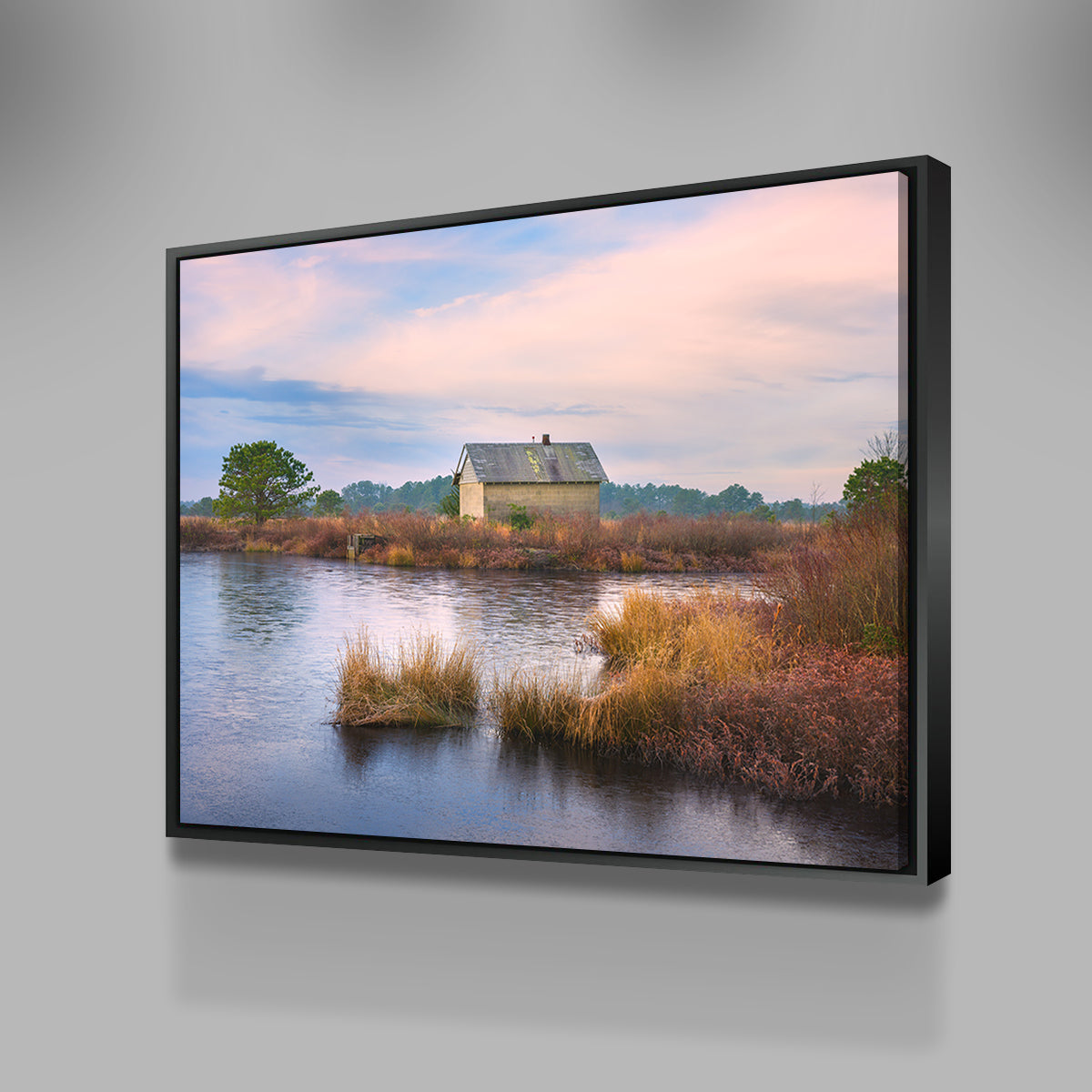 Cranberry Bog Winter Transition Wall Art