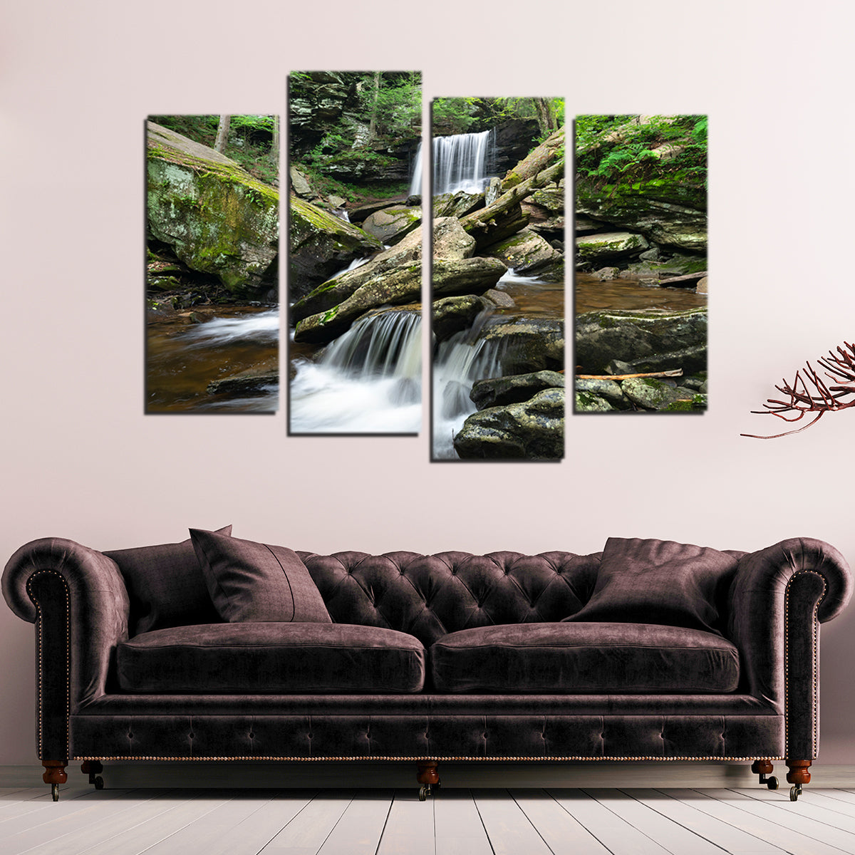 Crossed Streams Wall Art