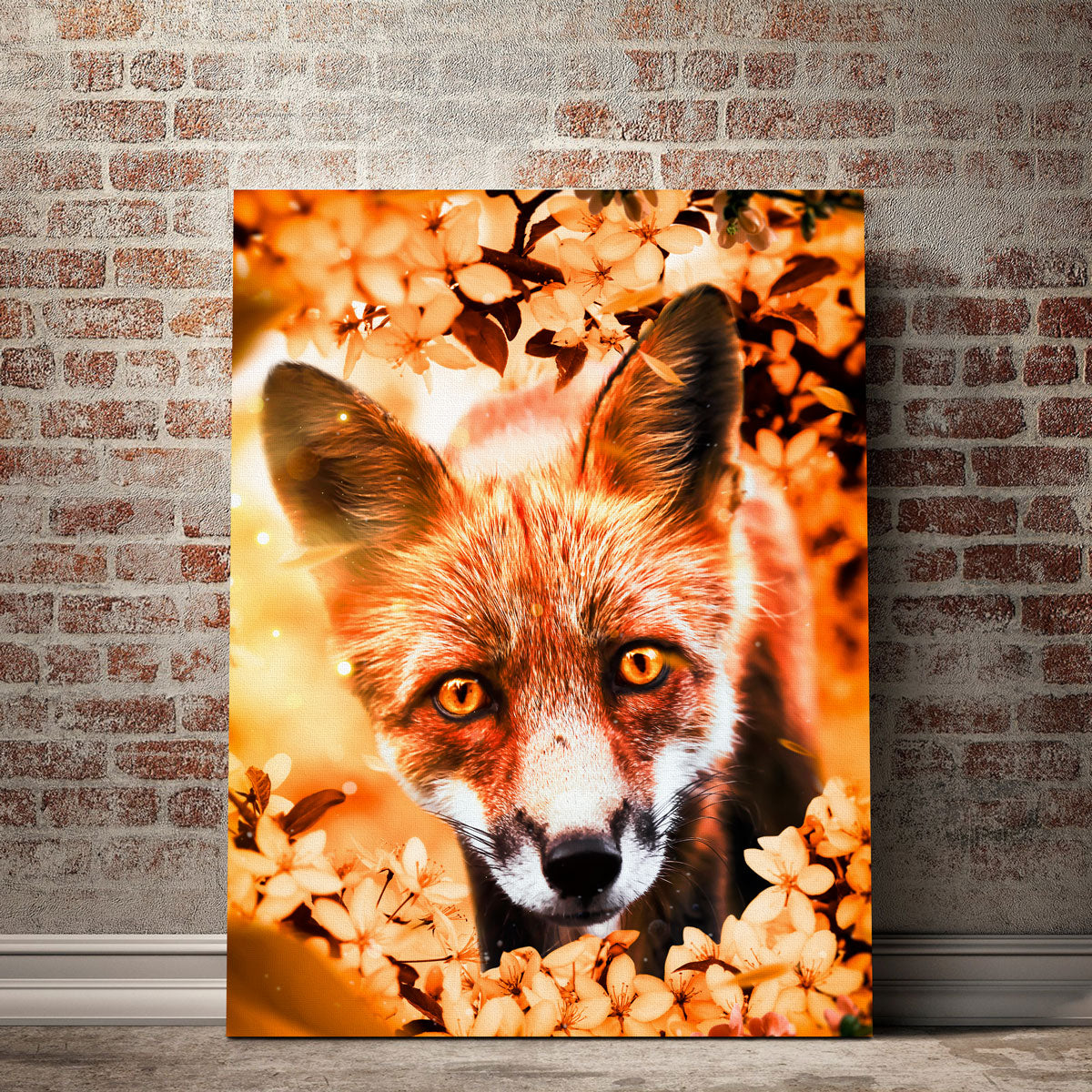 Curious Fox Wall Art