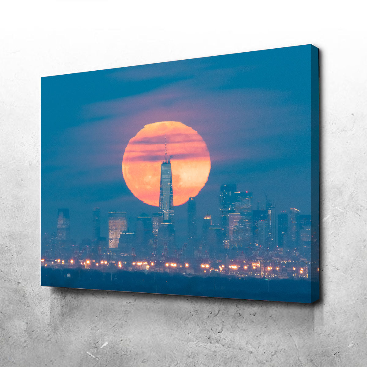 New York Sun Skyline Wall Art