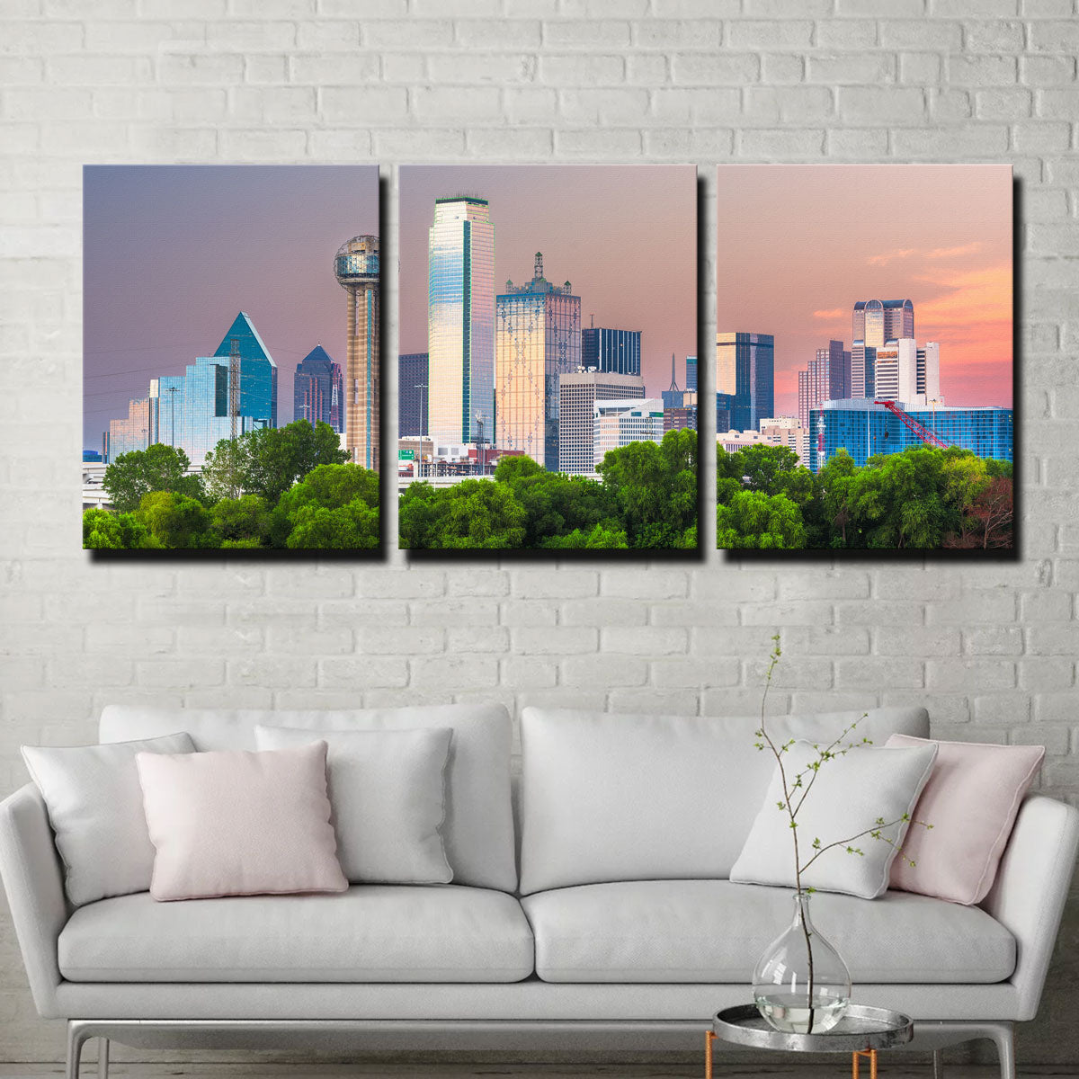Dallas Skyline Wall Art