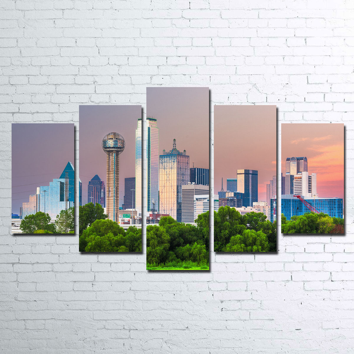 Dallas Skyline Wall Art