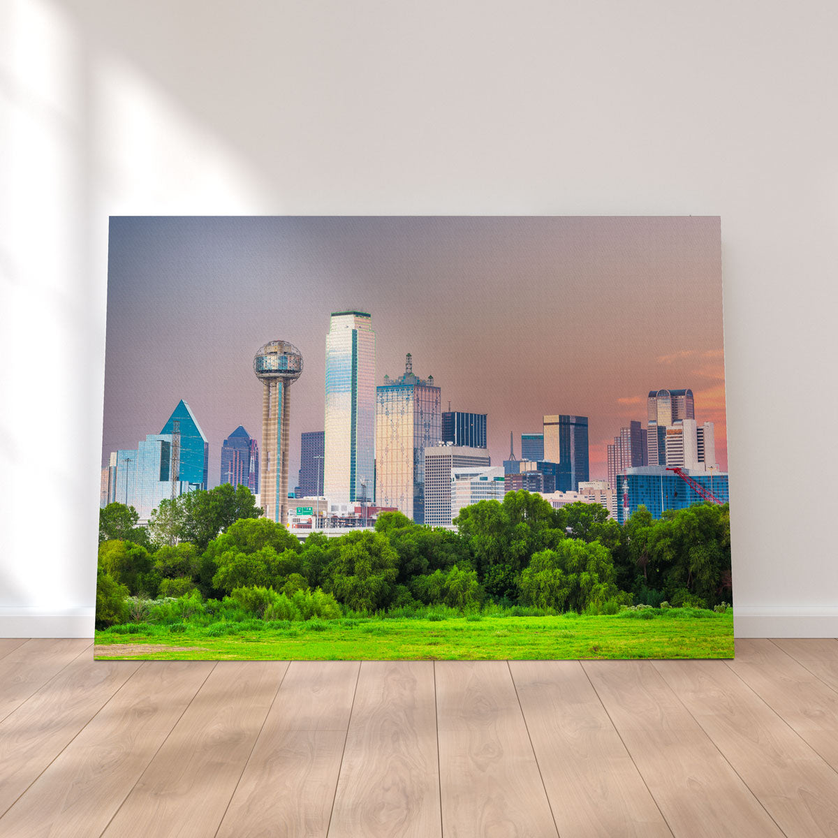 Dallas Skyline Wall Art