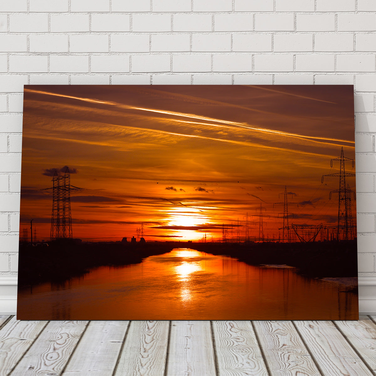 Dambovita River Romania Wall Art