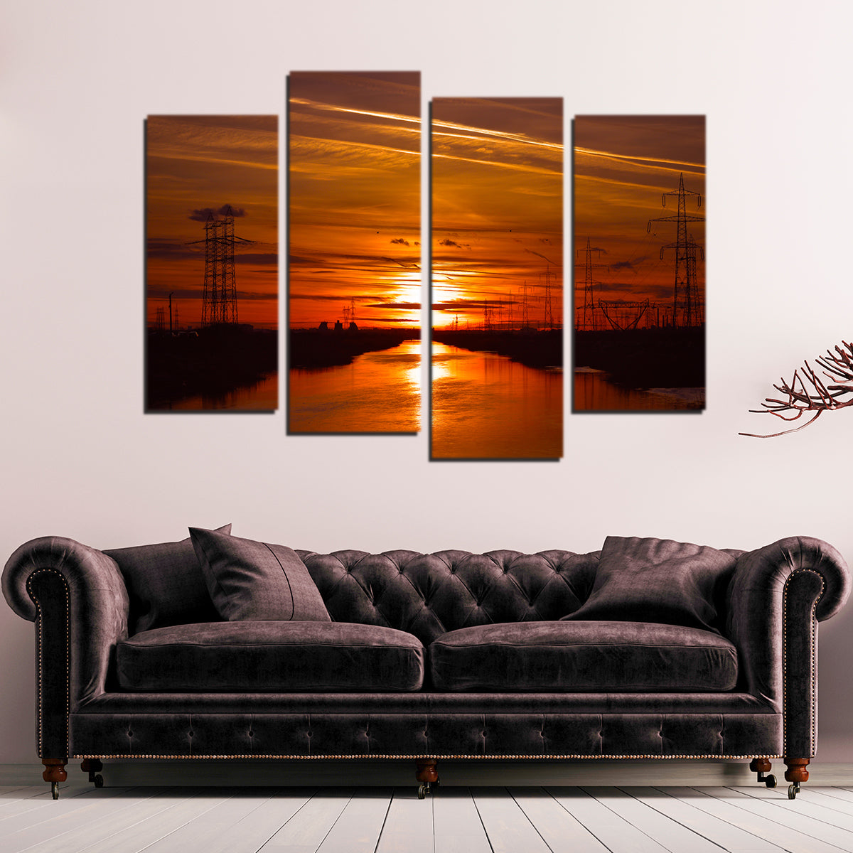 Dambovita River Romania Wall Art