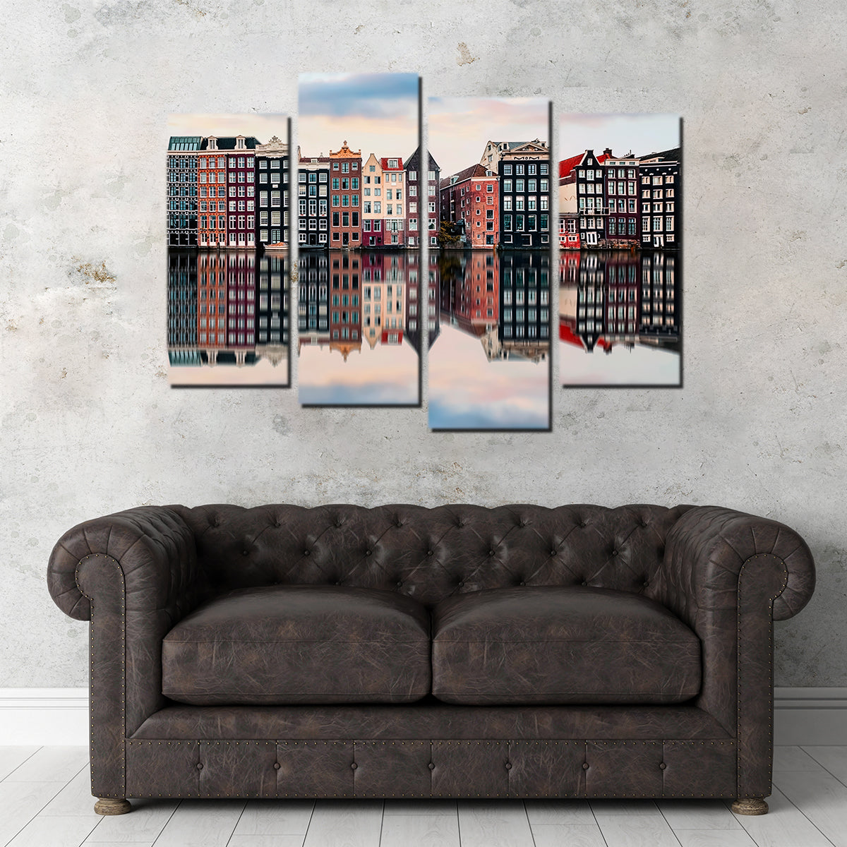 Damrak Reflection Wall Art
