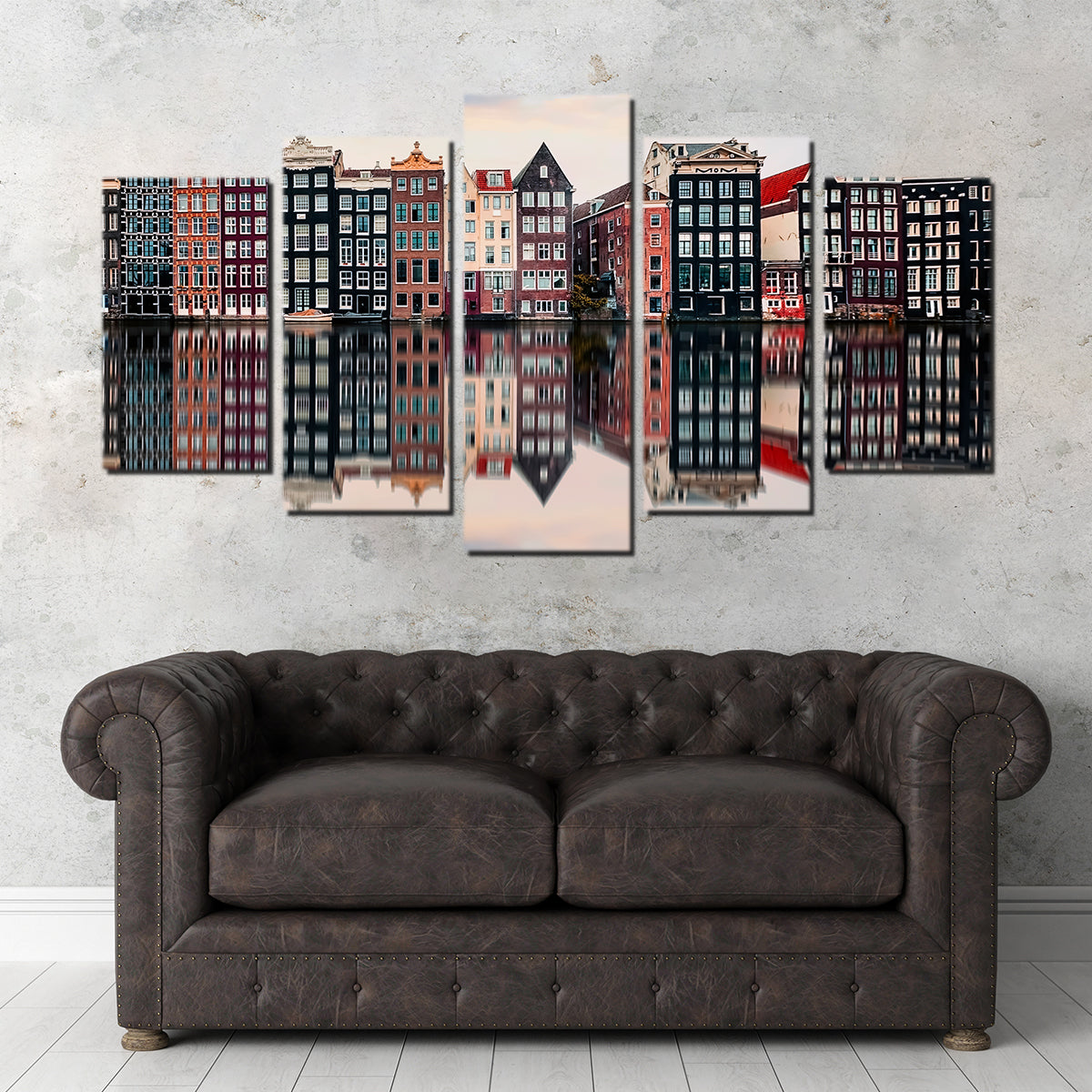 Damrak Reflection Wall Art