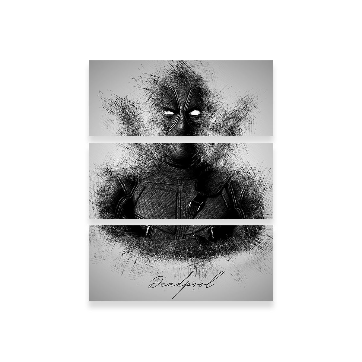 DeadPool Sketch Wall Art