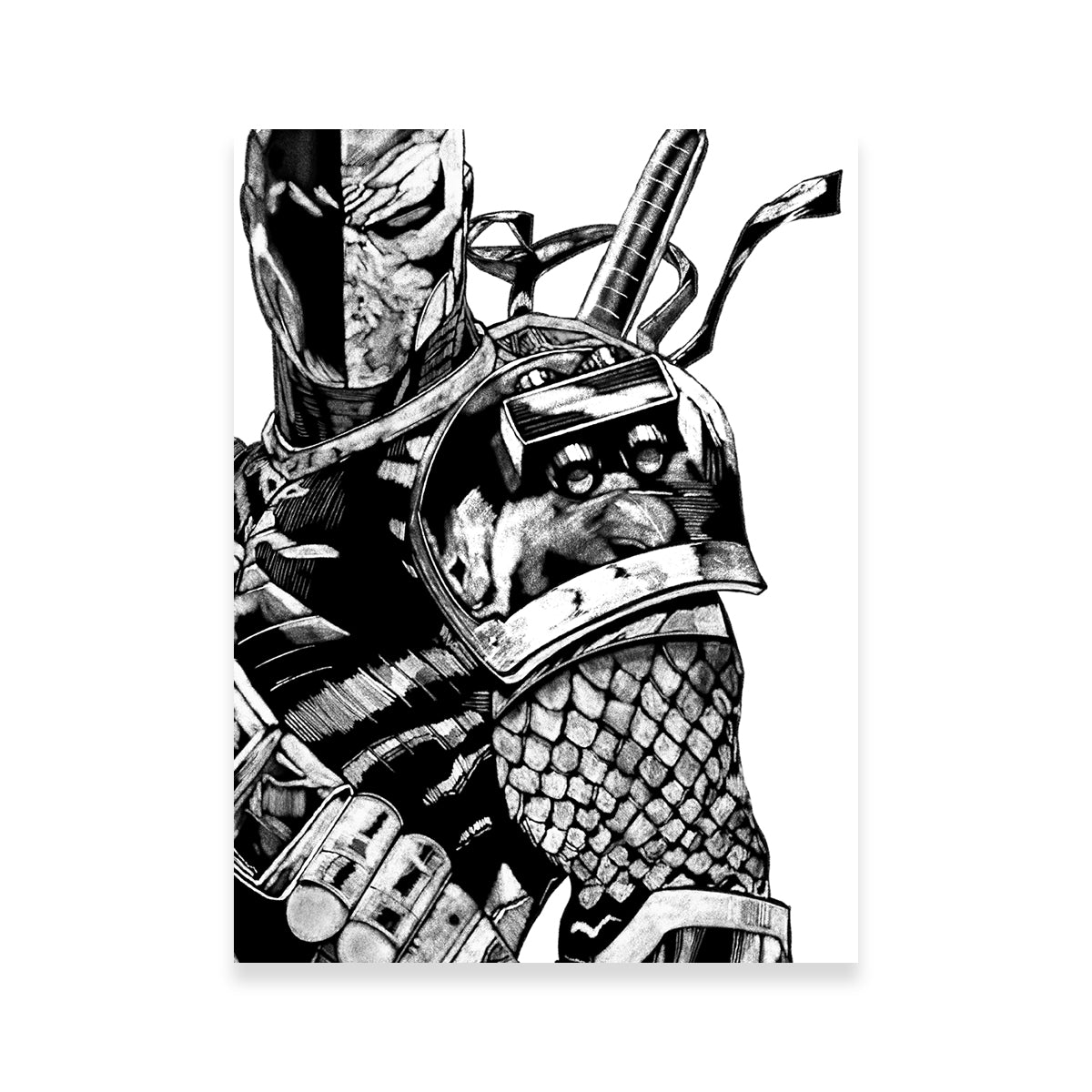 Deathstroke Wall Art