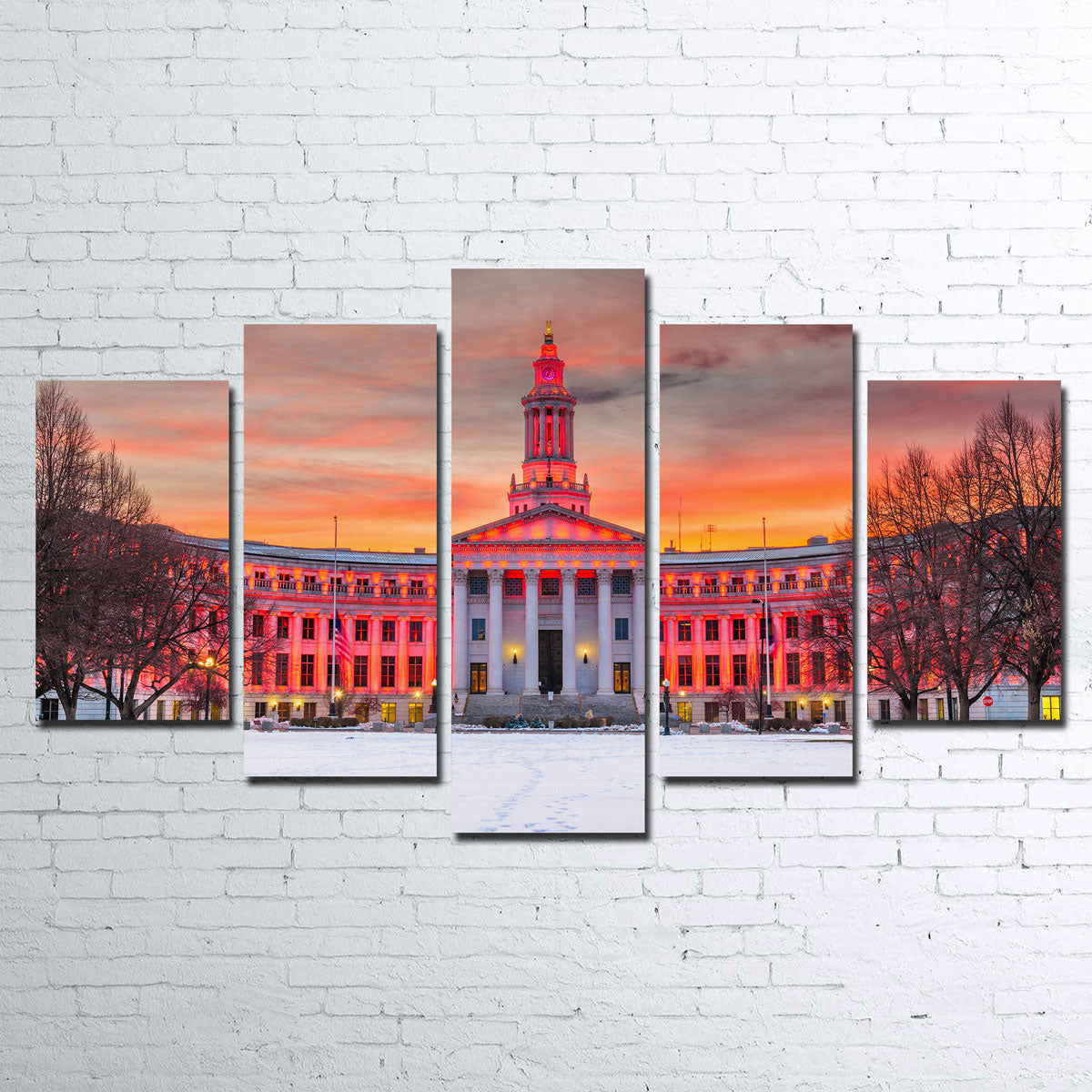 Denver County Wall Art