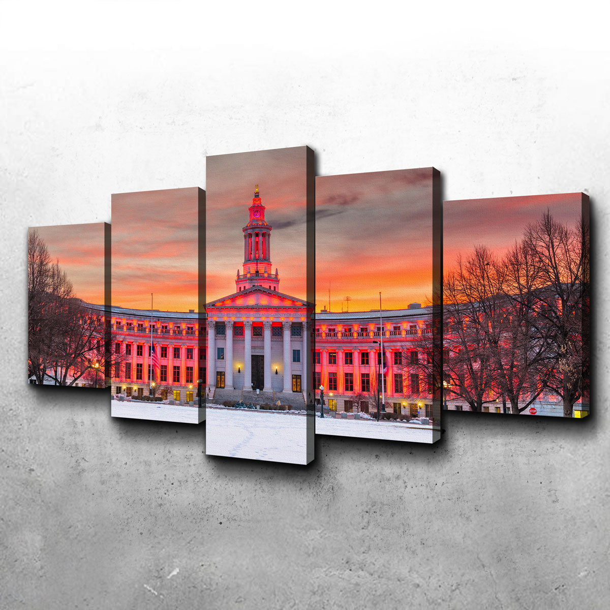Denver County Wall Art