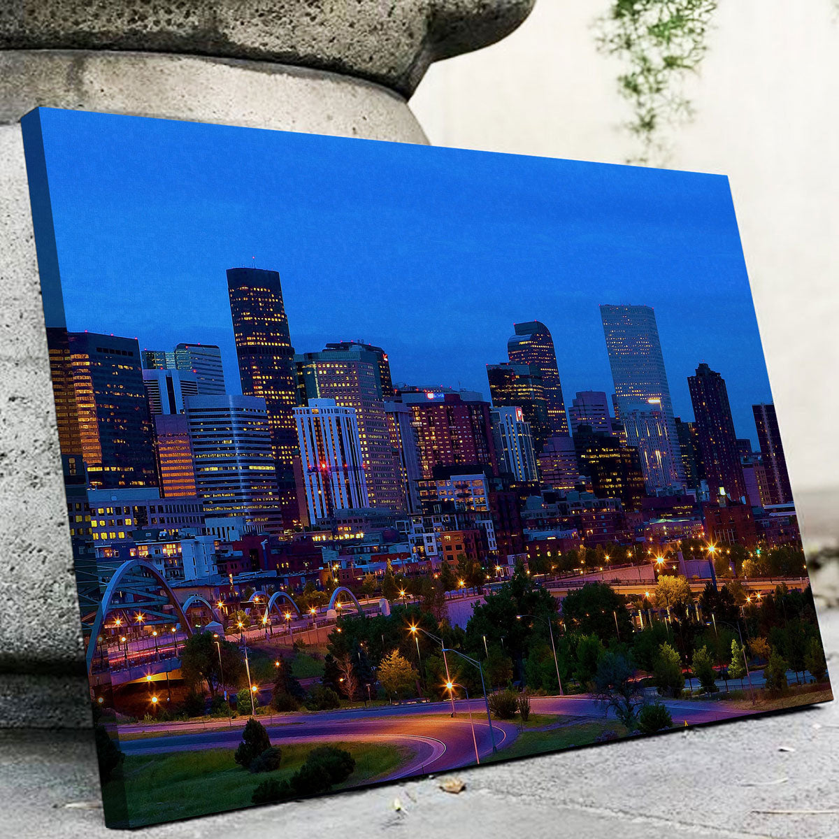 Denver Skyline Wall Art