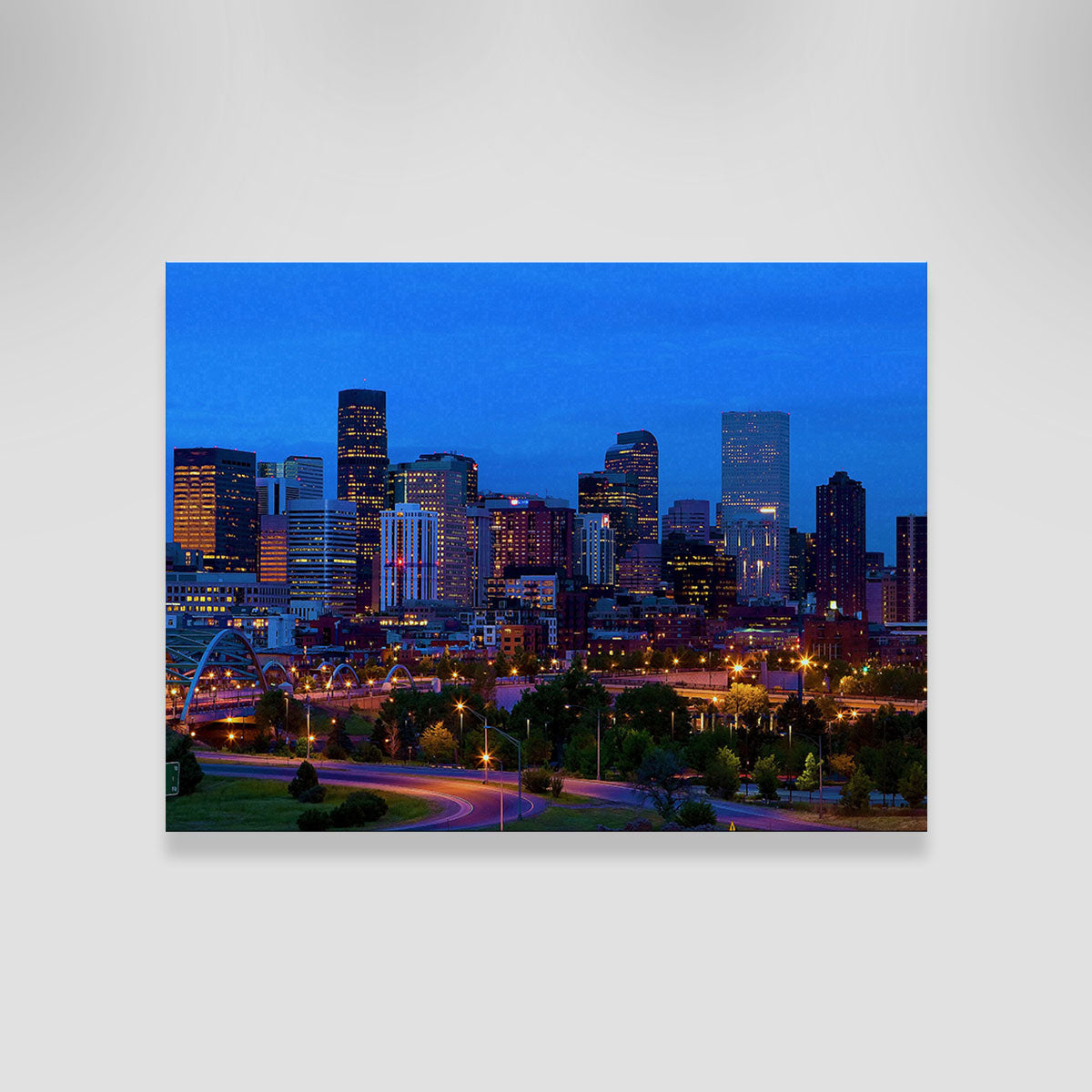 Denver Skyline Wall Art