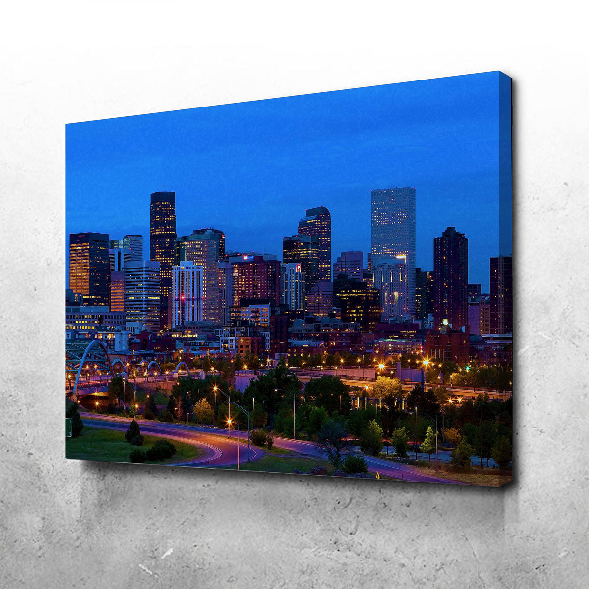 Denver Skyline Wall Art