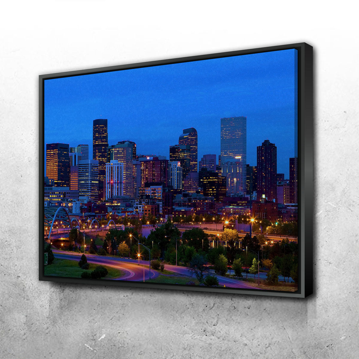 Denver Skyline Wall Art