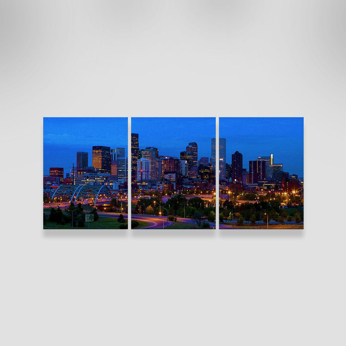 Denver Skyline Wall Art