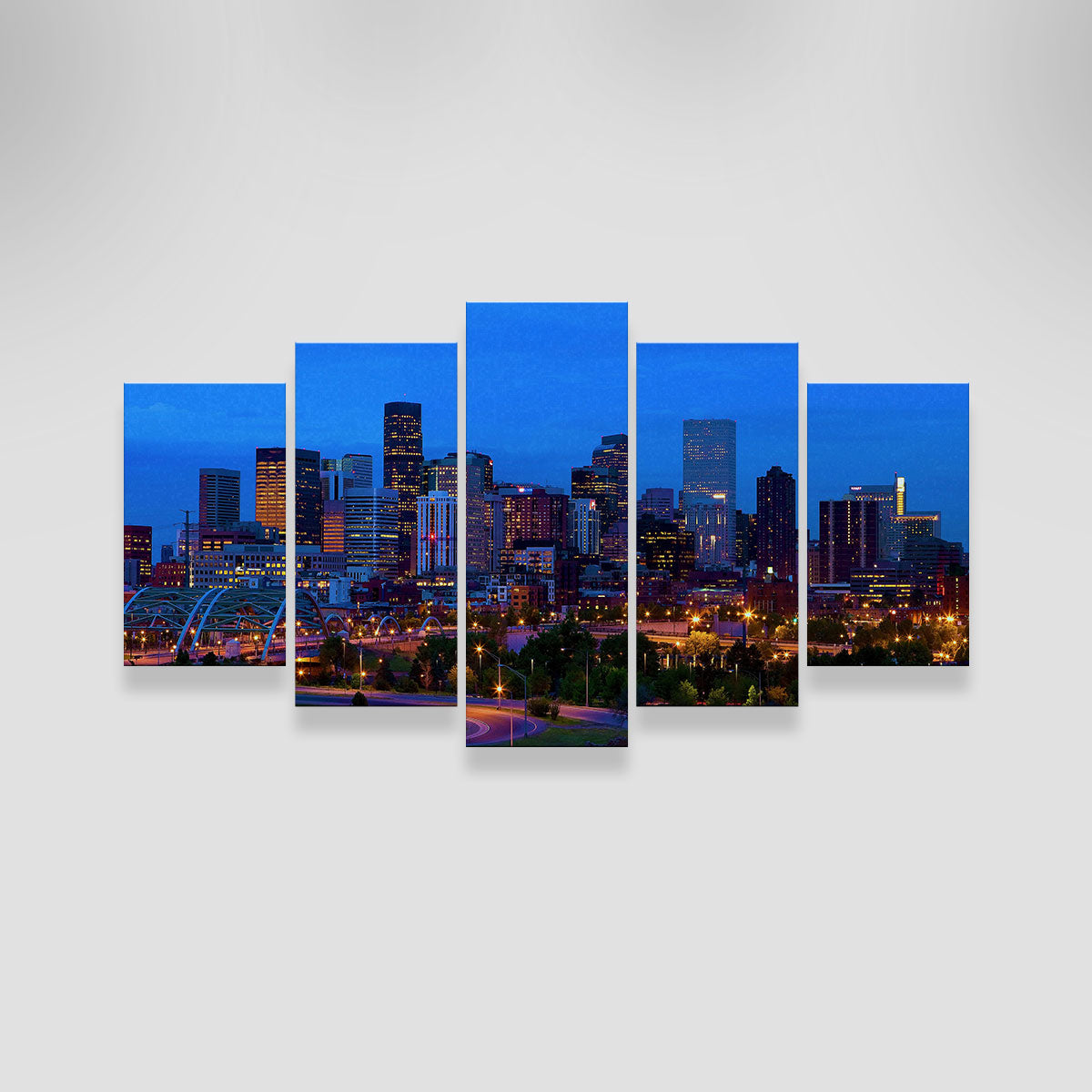 Denver Skyline Wall Art