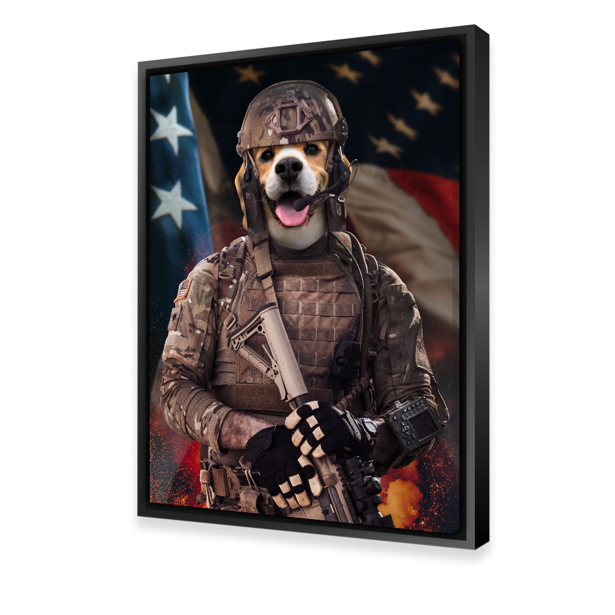 Dog Soldier Wall Art