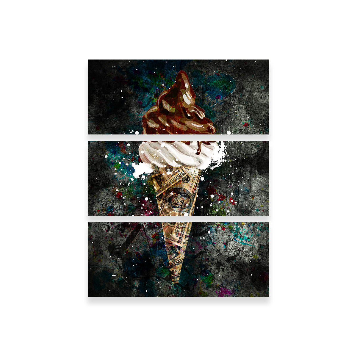 Dollar Cone Canvas Art Wall Art