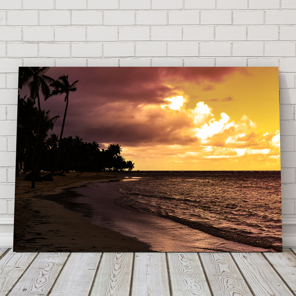 Dominican Sunset 1 Wall Art