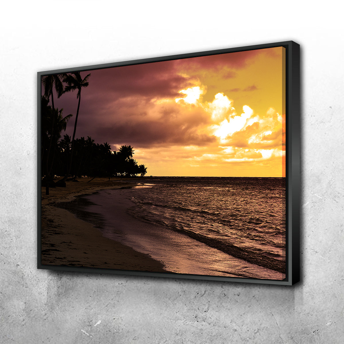 Dominican Sunset 1 Wall Art