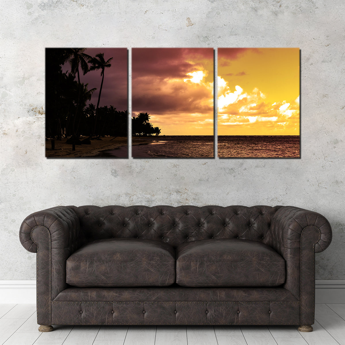 Dominican Sunset 1 Wall Art