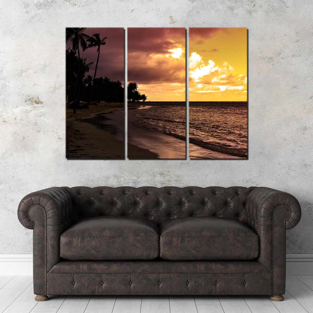Dominican Sunset 1 Wall Art