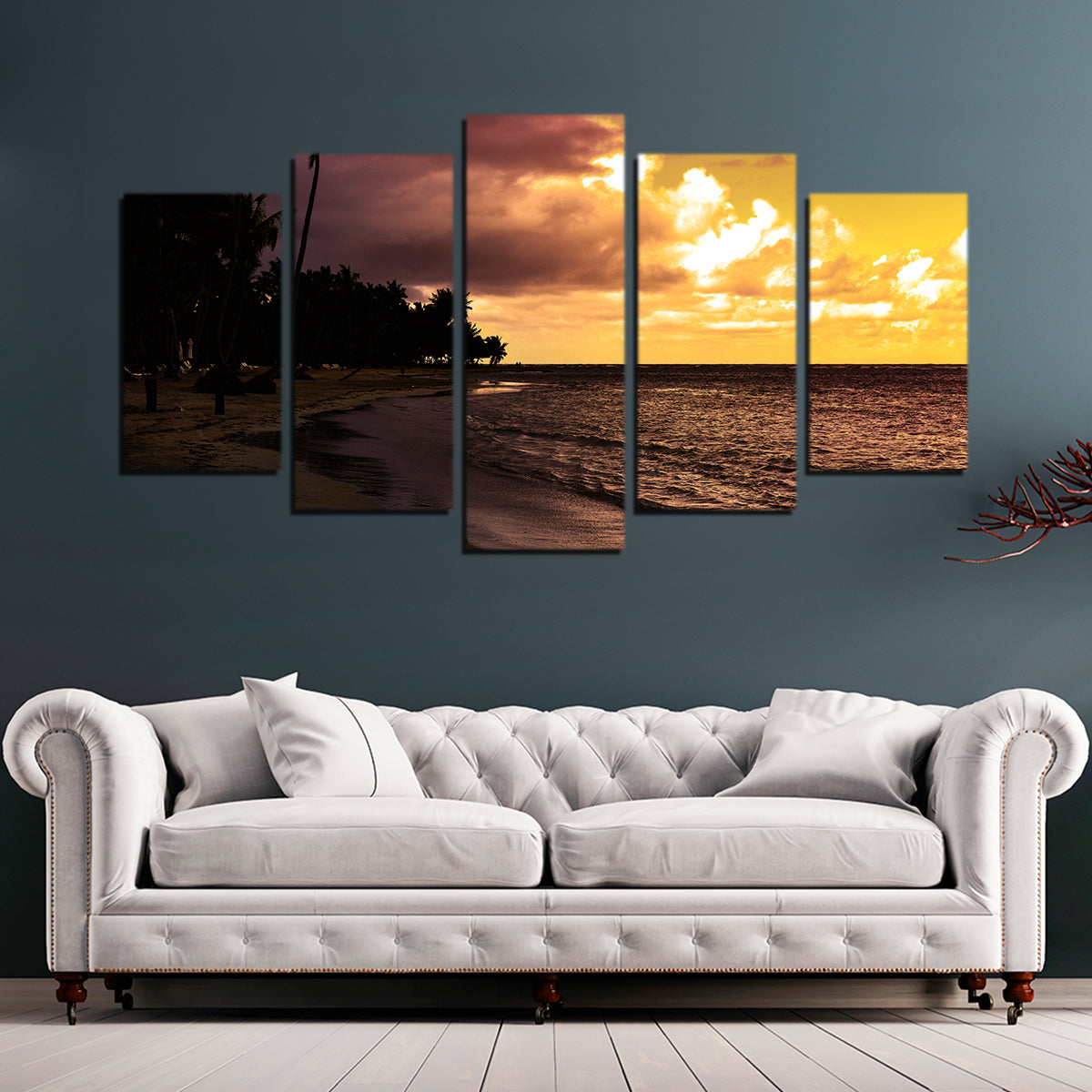 Dominican Sunset 1 Wall Art