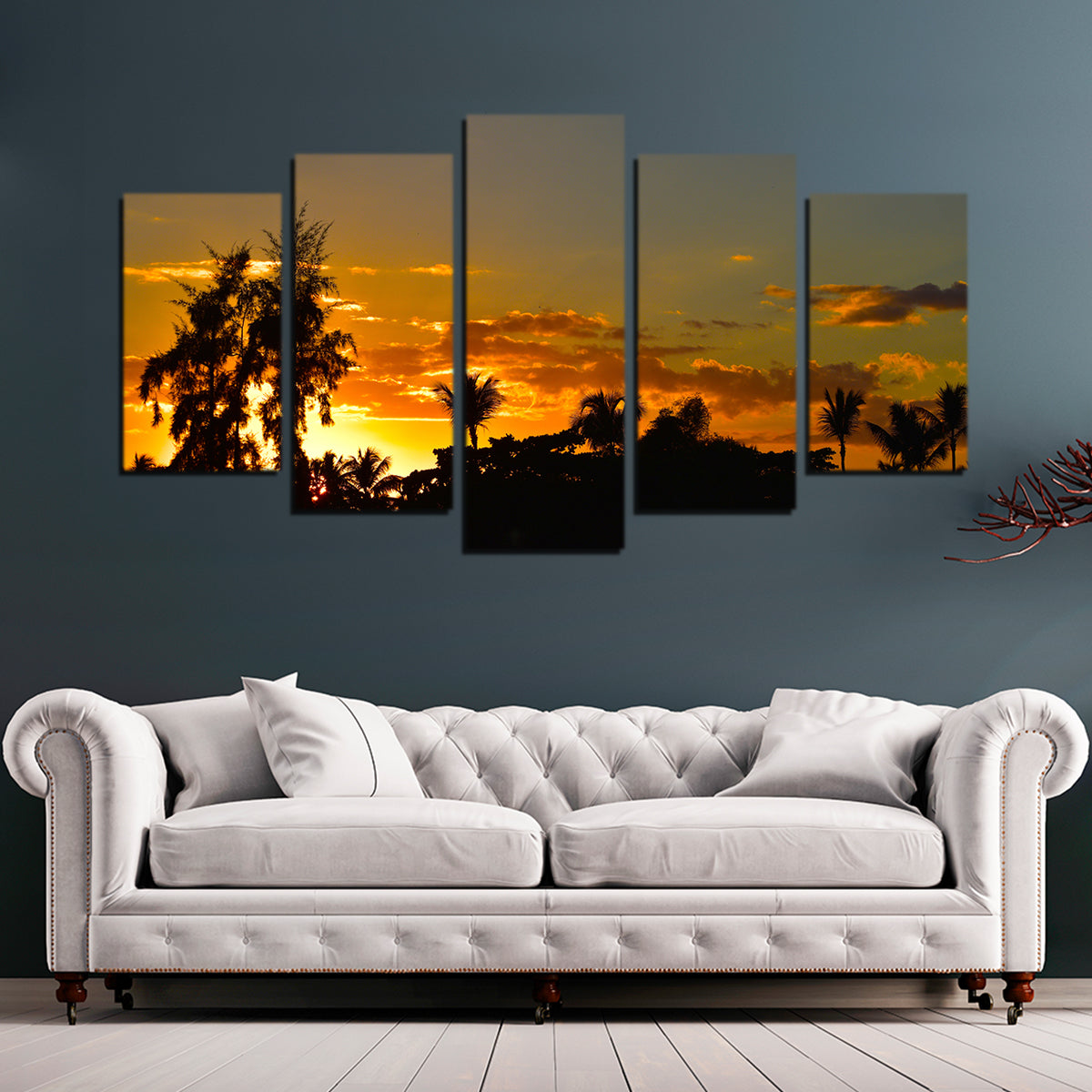 Dominican Sunset 3 Wall Art