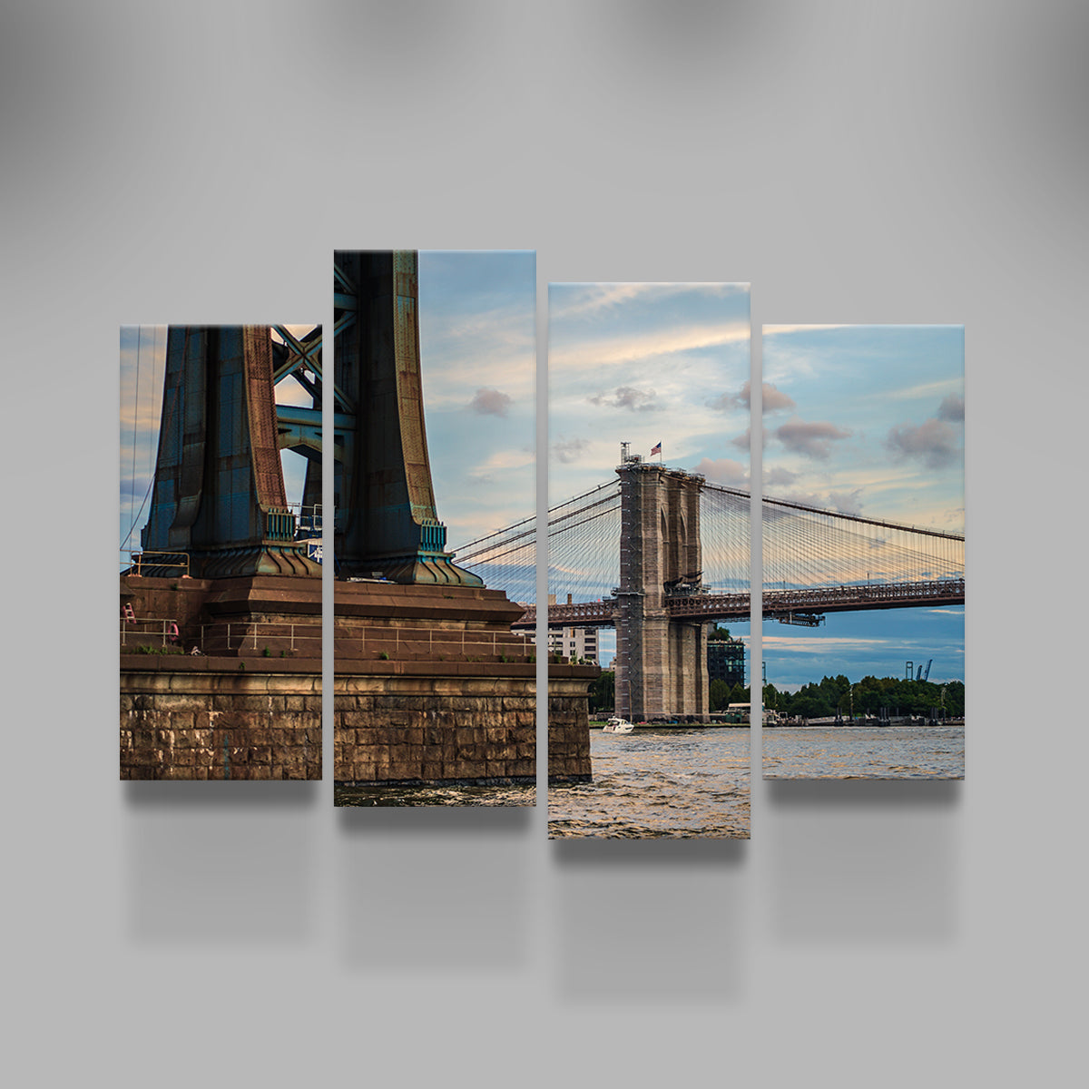 Dual Bridges Wall Art