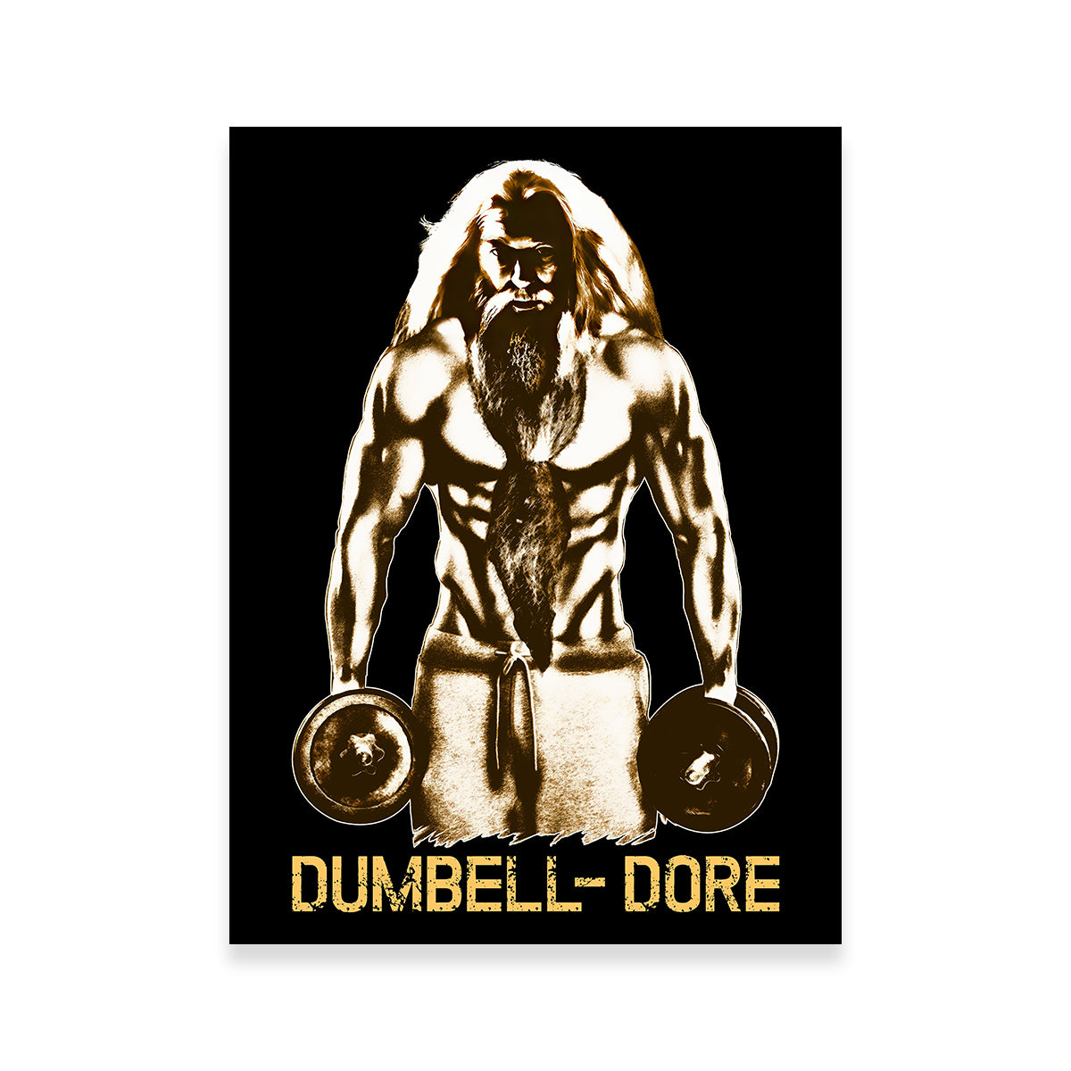 Dumbell-Dore Wall Art