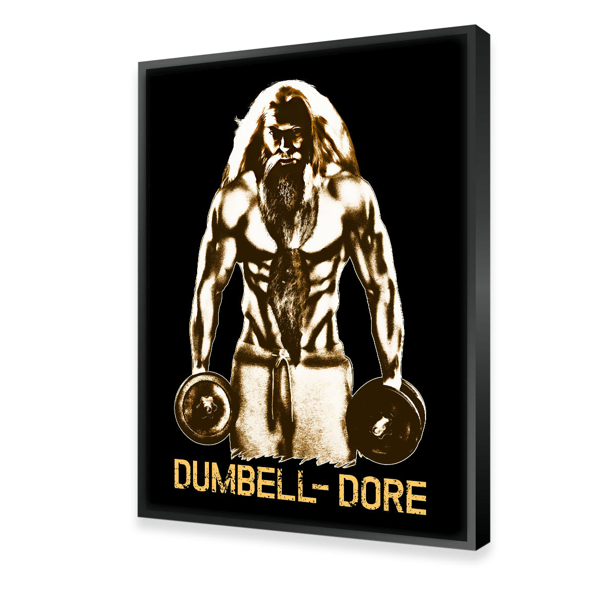 Dumbell-Dore Wall Art