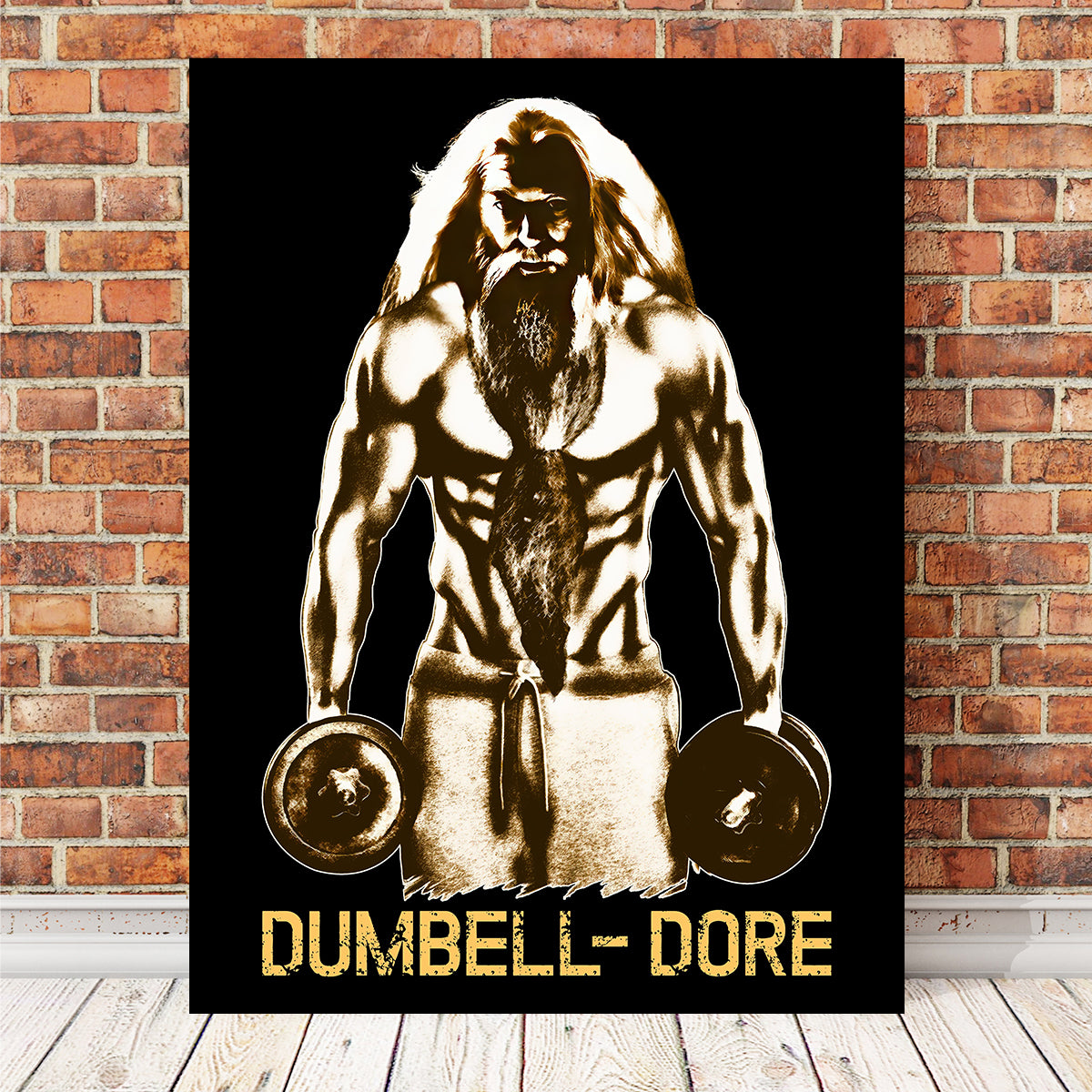 Dumbell-Dore Wall Art
