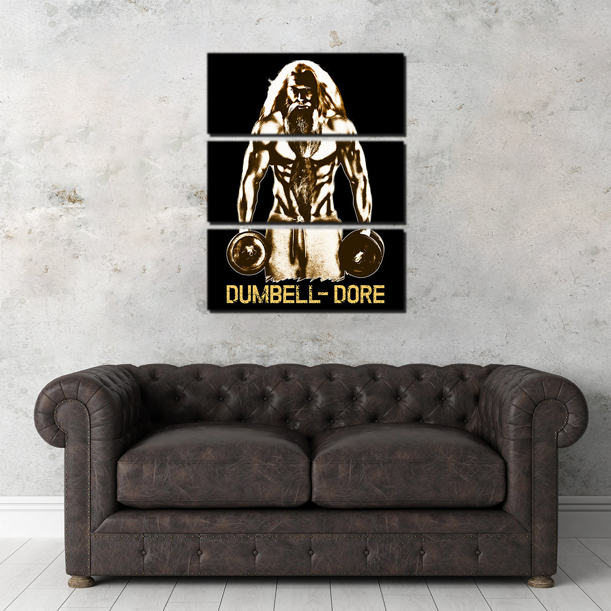 Dumbell-Dore Wall Art