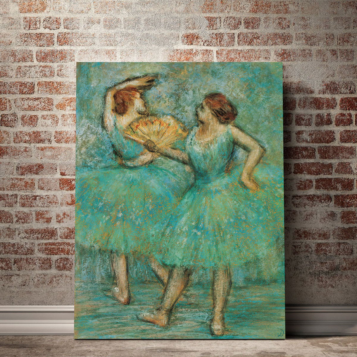 Two Dancers Wall Art