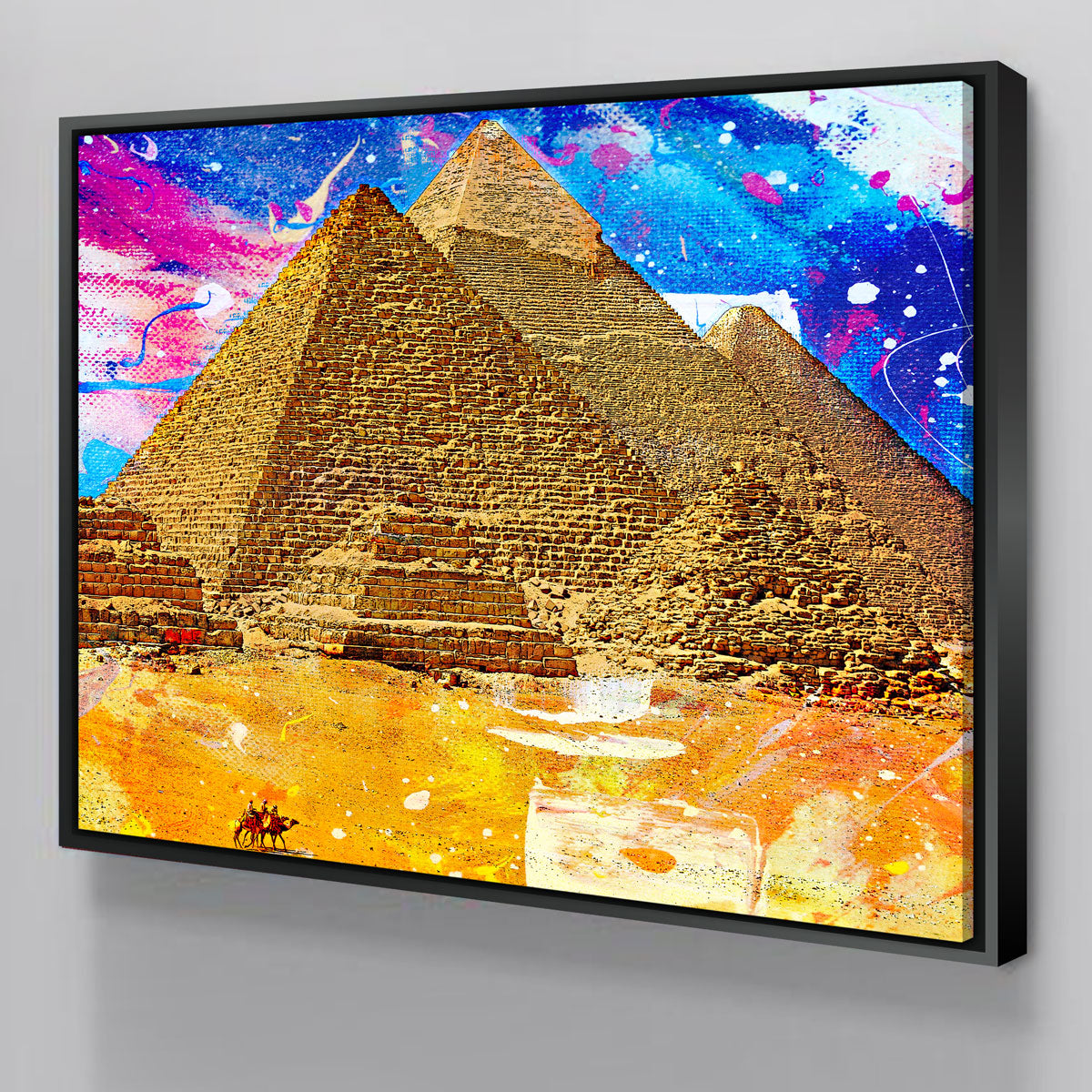 Egypt Pyramids Abstract