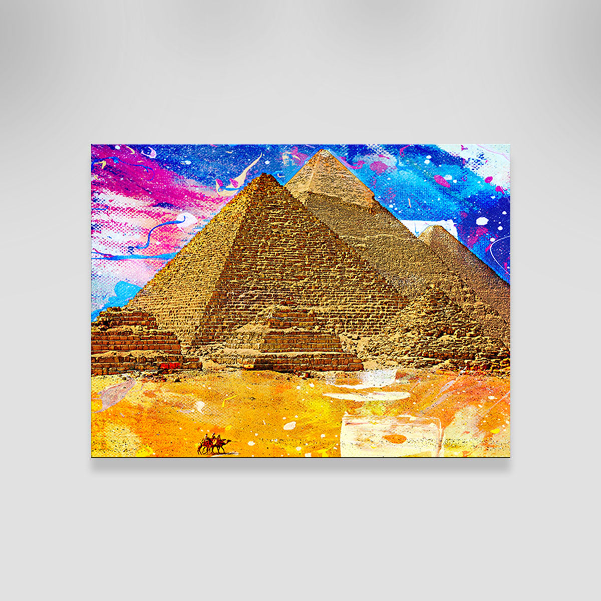 Egypt Pyramids Abstract